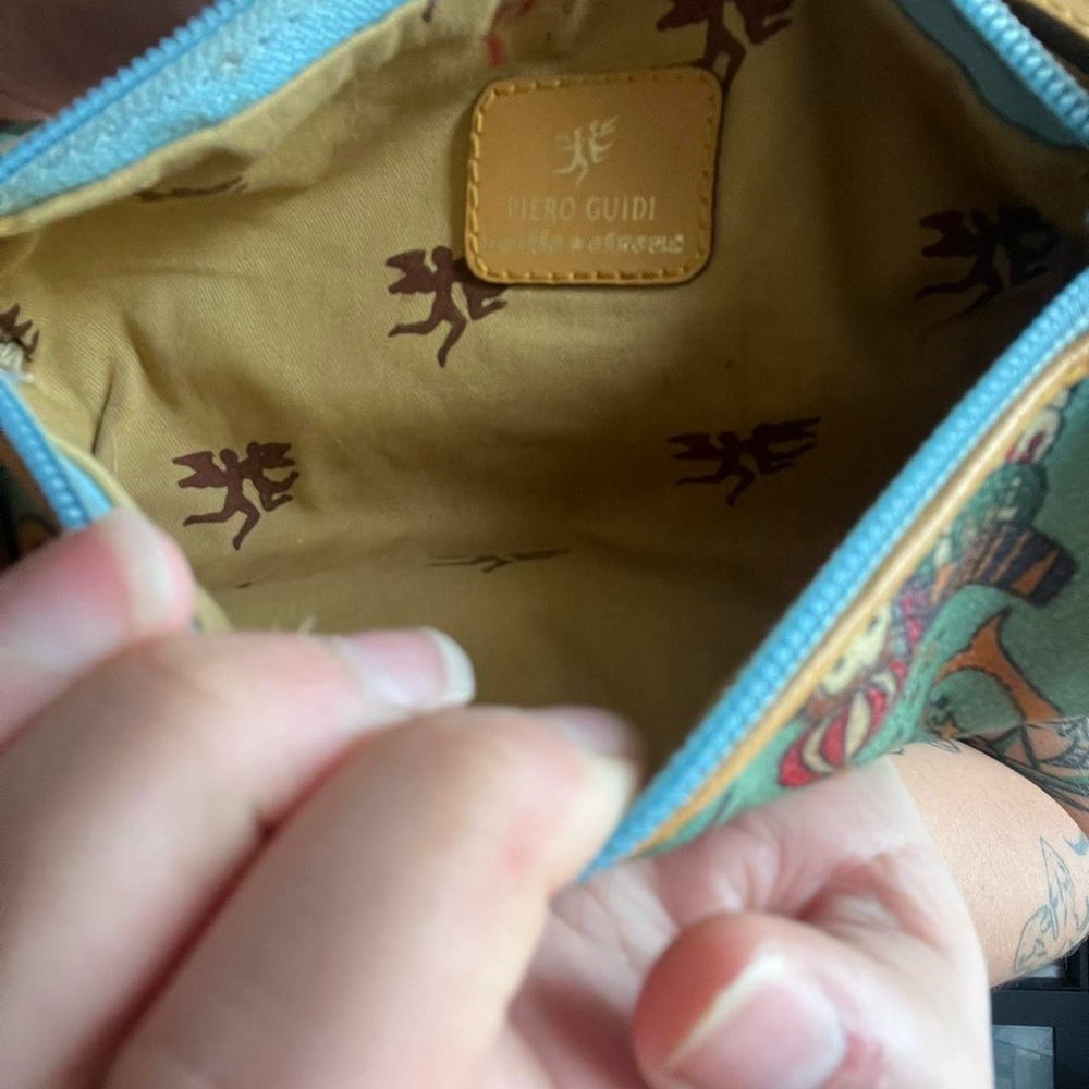 Stylish Green and Tan Women's Bag - Picture 6 of 7